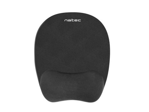 NATEC EGÉRPAD CHIPMUNK FEKETE 230X200MM MEMÓRIAHABOS TÖLTÉSSEL