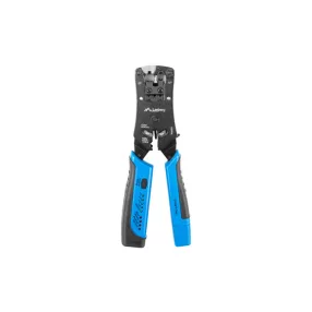 LANBERG KRIMPELŐ SZERSZÁM RJ45 RJ11 RJ12 + KÁBELTESZTER