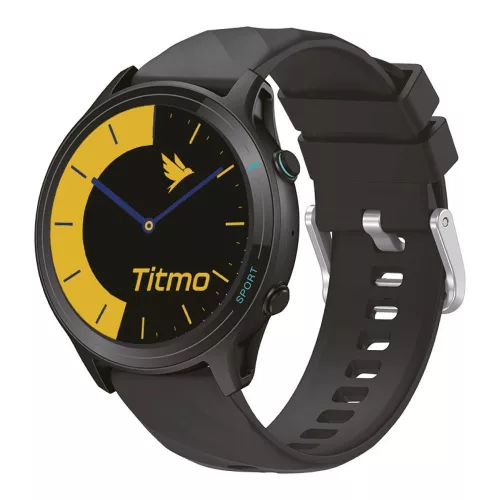 TITMO O-100 okosóra (TFT, Bluetooth-hívás) fekete