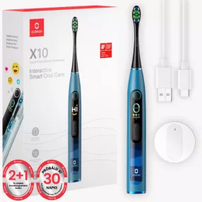 Oclean elektromos fogkefe X10 Kék