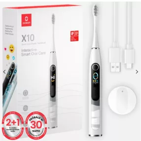 Oclean elektromos fogkefe X10 szürke
