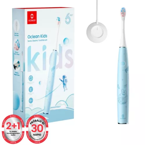 Oclean elektromos fogkefe gyerekeknek kék