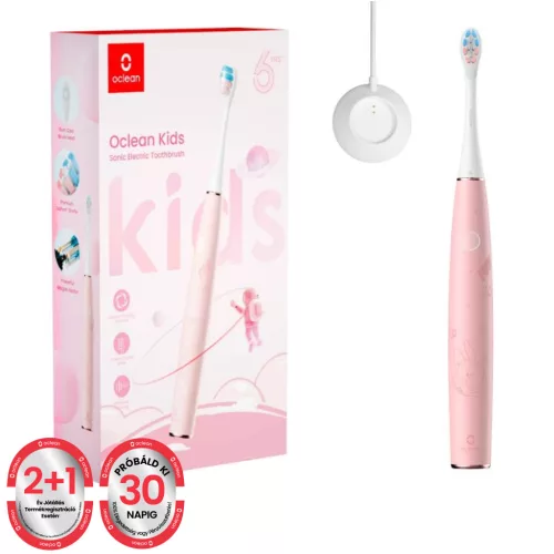 Oclean elektromos fogkefe gyerekeknek rózsaszín