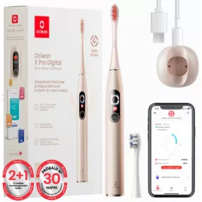 Oclean elektromos fogkefe X Pro Digital GOLD