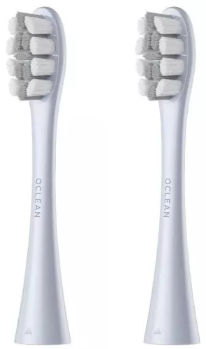 Oclean fogkefe fej Plaque Control Ezüst színű 2db P1C9