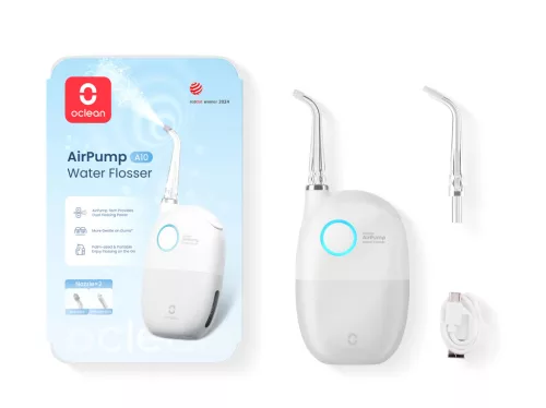 Oclean szájzuhany-fogselyem  A10 fehér