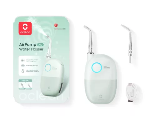 Oclean szájzuhany-fogselyem  A10 zöld