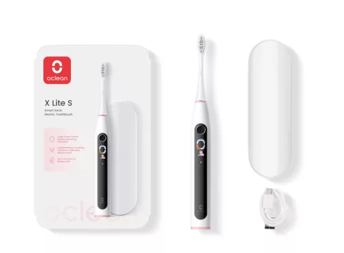 Oclean X Lite S szürke Smart Sonic fogkefe Szett