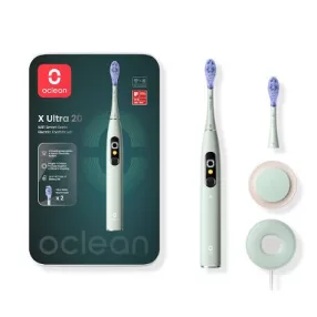 Oclean X Ultra 20 Green elektromos fogkefe 