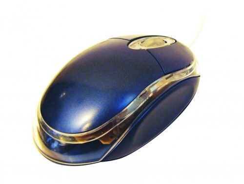 SilverLine OM-290 USB optikai egér vezetékes - kék