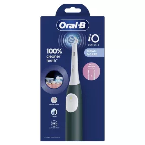 Oral-B iO2 elektromos fogkefe, Forest Green, erdőzöld