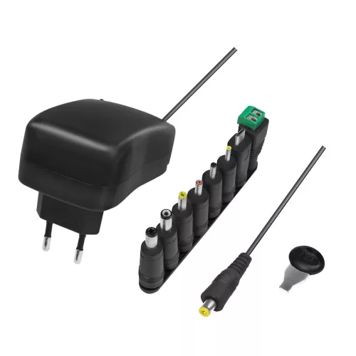 Logilink Univerzális tápegység USB porttal, 3-12V, 24W (PA0198)
