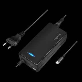   Logilink USB-C asztali töltő 2 eszközhöz, 1x USB-C PD és USB-A, 112 W (PA0272)