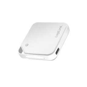   Logilink Mini kézmelegítő, 2000 mAh, kétoldalas melegítés, zseblámpával, fehér (PA0317)