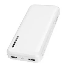 Logilink Powerbank 20.000 mAh, 2x USB-A, 1x USB-C, fehér (PA0323W)