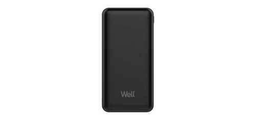 Well PBANK-HERCULES200BK-WL Power bank univerzális akkumulátortöltő 20.000 mAh