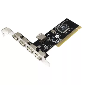 Logilink PCI interfész kártya 4+1x USB 2.0 (PC0028)