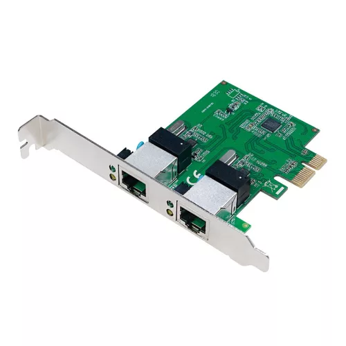 Logilink 2 portos Gigabit LAN PCI-Express kártya (PC0075)
