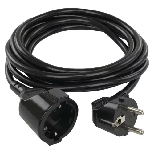 Emos PC0123R Hosszabbító 3 m / 1 aljzat / fekete / PVC / 1,5 mm2