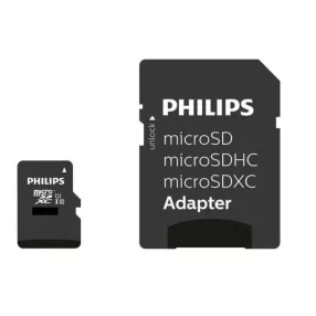   Philips Micro SDXC Memóriakártya 512GB Class 10 UHS-I U1 Adapter