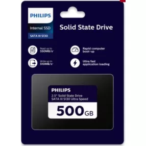   Philips S130 Ultra Speed belső SSD 2.5" SATA III - 500GB