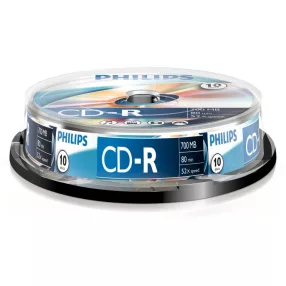 Philips CD-R80CBx10 cake