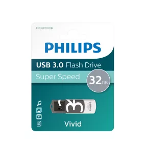 Philips Pendrive USB 3.0 32GB Vivid Edition fehér-szürke