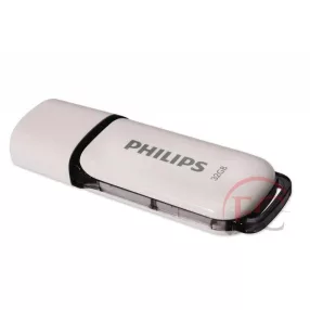   Philips PH667971 Pendrive USB 2.0 32GB Snow Edition fehér-szürke