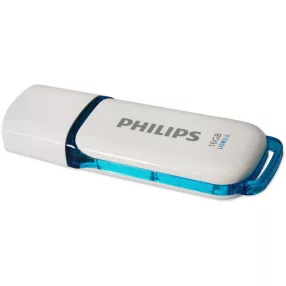   Philips PH668138 pendrive USB 3.0 16GB Snow Edition, fehér-kék