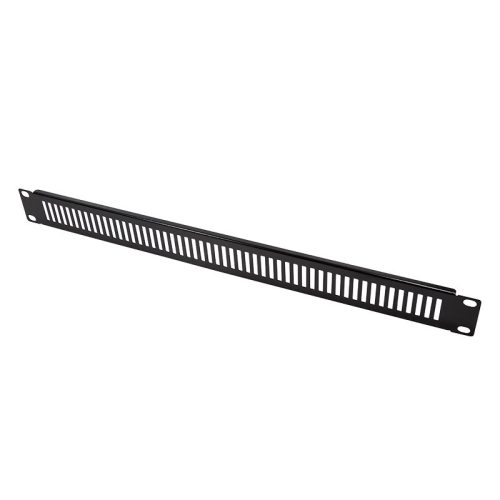 Logilink 19" szellőző üres panel 1U, fekete