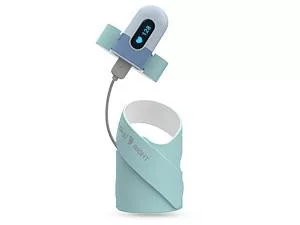 Babytone Baby O2 okos légzésfigyelő zokni- by Viatom, zöld (PO5-S1)