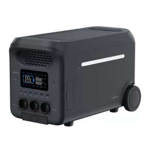   Logilink Hordozható erőmű, 3000 W, LiFePO4 akkumulátor, Tuya kompatibilis, fekete (PPS3000)