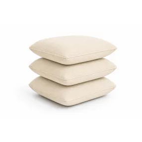 Delusso Cuscino puff - Krém, PUFF-C-CUSCINO-20249