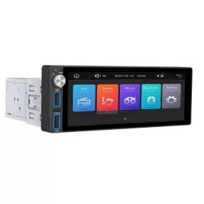   Well Play-Car-Gemini-WL érintőképernyős autórádió, Multimédiás lejátszó, 6,86", Bluetooth