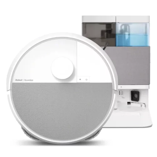 iRobot Roomba Plus 505 Combo robotporszívó AutoWash dokkolóval, fehér