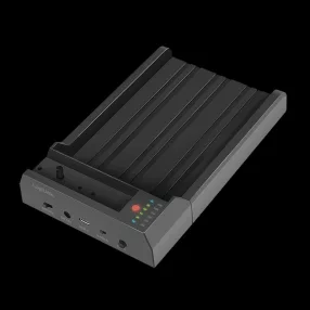  Logilink USB 3.2 Gen 2 Quickport, 2-rekeszes, SATA HDD/SSD és M.2 NVMe SSD számára (QP0031)