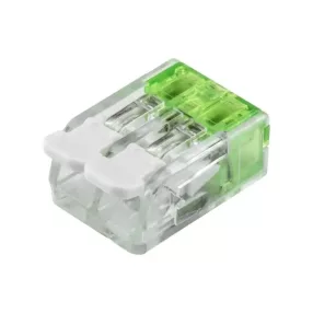   Well QWC-221/2-10-WL vezeték összekötő rögzítő-leválasztókkal 2-pólusú 4 mm2, 10db/csomag