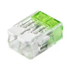   Well QWC-221A/2-10-WL vezeték összekötő rögzítő-leválasztókkal 2-pólusú 6 mm², 10db/csomag