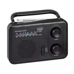   Trevi RA 7F64 Hordozható 2 sávos rádió, teleszkópos antennával és fej/fülhallgató kimenettel