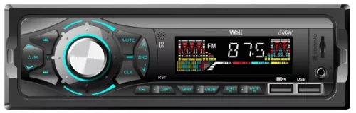 Well RADIO-CAR-SNOW-WL MP3 lejátszó Bluetooth-szal, FM tunerrel és SD / USB