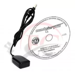   Jolly Számítógéppel programozható távirányítóhoz Infra jeladó és a program CD RC-PROG-KIT-JOLLY