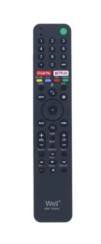 Well RC-UNIV-SO01-WL Sony LCD utángyártott távirányító Smart TV-hez