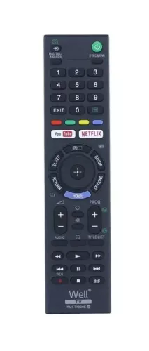 Well RC-UNIV-SO02-WL Sony LCD utángyártott távirányító Smart TV-hez