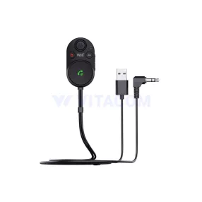   Well REC-BT-BEAT-WL USB vezeték nélküli Bluetooth 5.3 AUX adapter jack kábel fekete