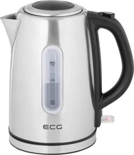 ECG RK 1743 Elektromos vízforraló inox, 1,7L