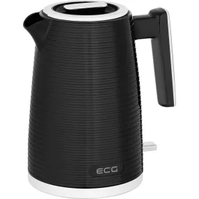 ECG RK 1751 Stripe Elektromos vízforraló 1,7L, fekete