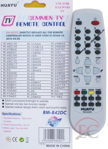 Daewoo távvezérlő