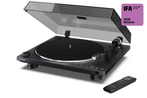 SHARP RP-TT100 Automatikus lemezjátszó Bluetooth kimenettel fekete