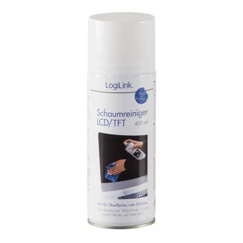 LOGILINK Tisztító hab LCD és TFT kijelzőkre (400 ml) (RP0012)