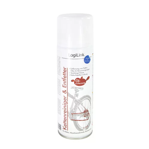 Logilink Lánctisztító és zsíroldó kerékpárokhoz, 300 ml (RP0020)